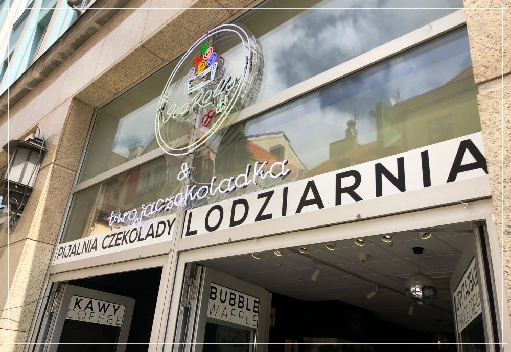 Lody we Wrocławiu / Ice Rolls Twoja czekoladka / Wrocław Kobiecym Okiem